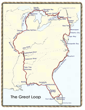 Great Loop Map